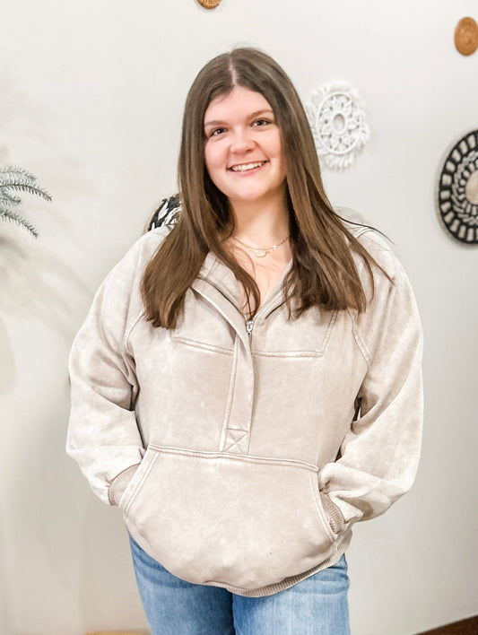 The Carolyn Ash Mocha Hoodie